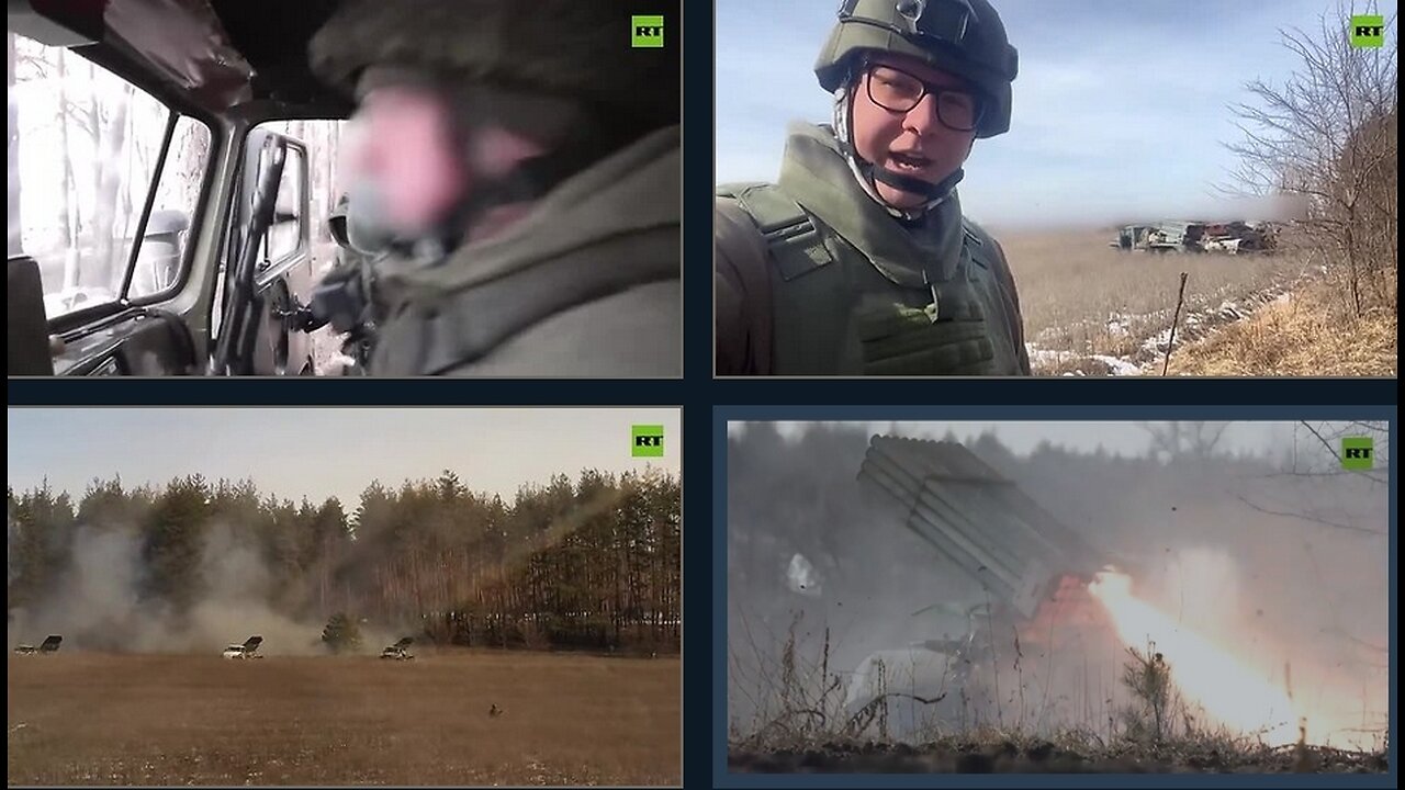 RT Accompanies ‘Grad’ Rocket Launcher Crews On The Frontline