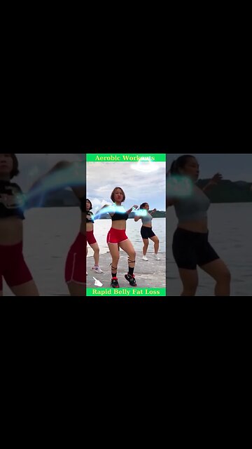 💃🏋️‍♀️ Aerobic Dance to Reduce Belly Fat Awakens the Charm in You 🌹 part52 #short