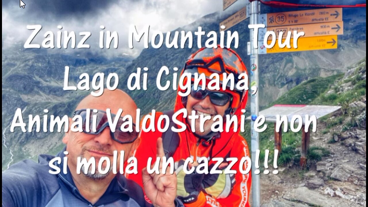 #Zainz in Mountain Tour - Lago di Cignana, Animali ValdoStrani