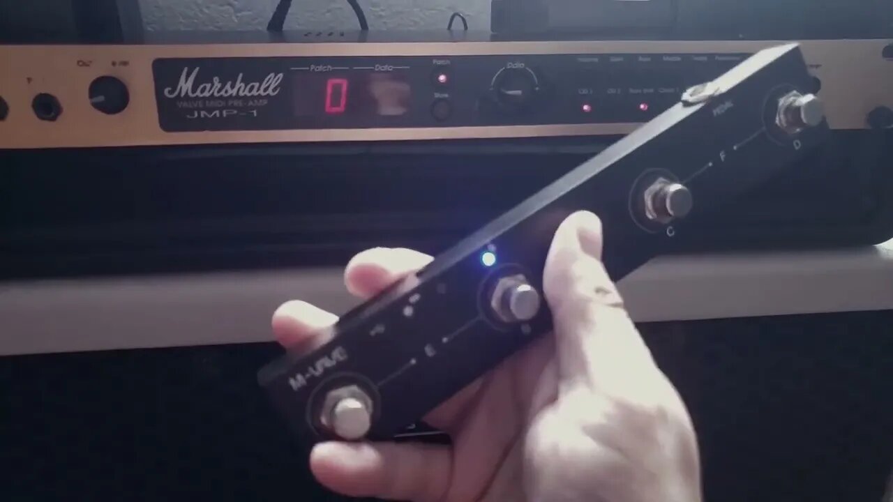 How to connect the Marshall Jmp-1 with the Cuvave/M-Vave Chocolate Midi Controller