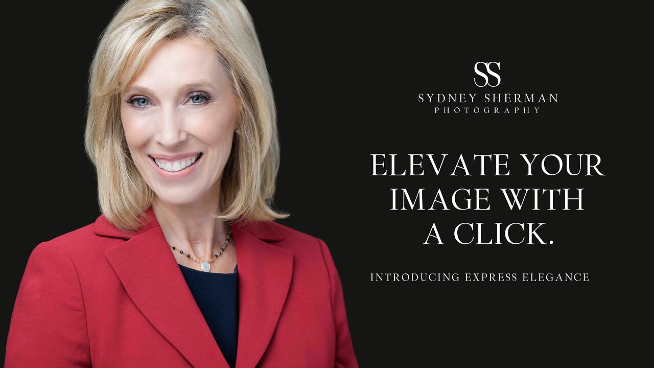 Phoenix Pro Photographer: Elevate Your Image with Sydney Sherman's NEW Express Elegance Session!