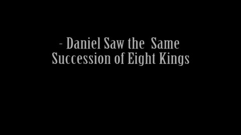 Daniel and the succession of eight kings