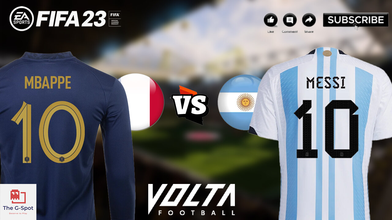 France pulls off an impressive win against Argentina in FIFA23 Volta mode, with a 5-3 scoreline!