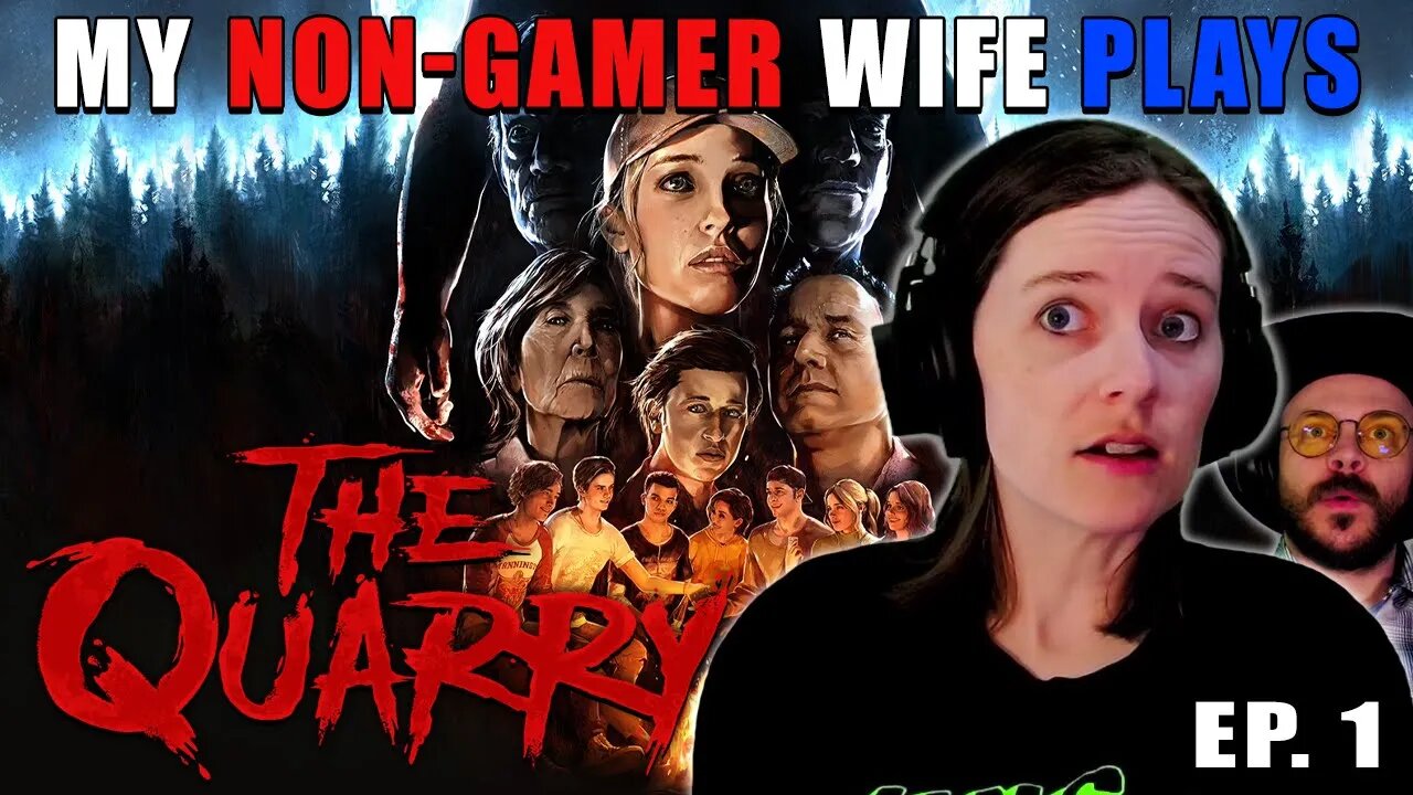 Hunting Season Begins! | My Non-Gamer Wife Plays The Quarry | Ep. 1