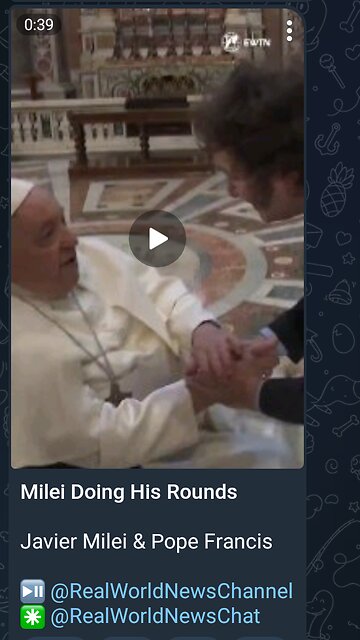 News Shorts: Javier Milei visits Pope