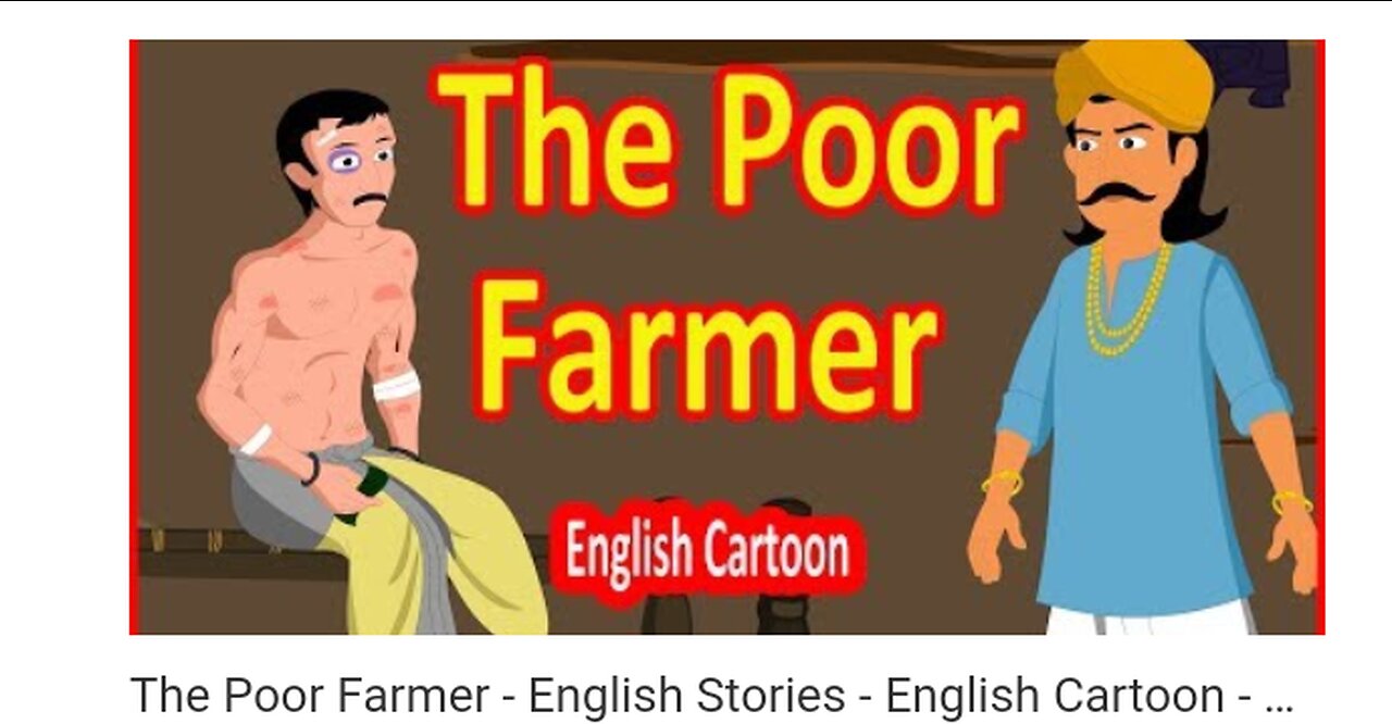 Poor farmer