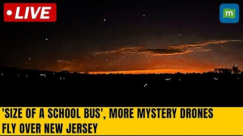 Live: Residents capture new mystery drone sightings in New Jersey