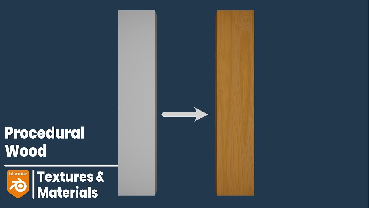 Making a procedural wood material | Blender 4.0.2 [UPDATED]