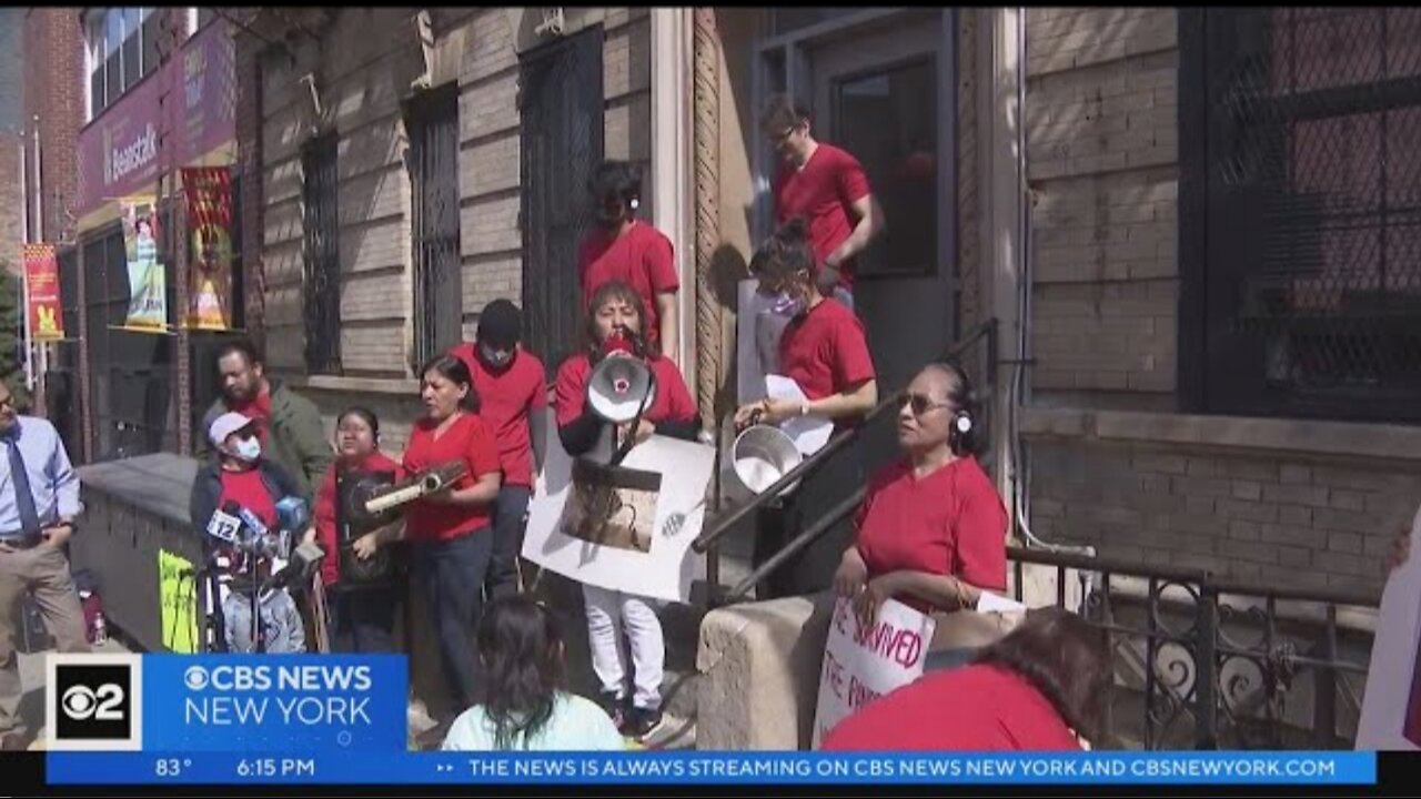 Bronx apartment tenants threaten rent strike after 8 years without cooking gas