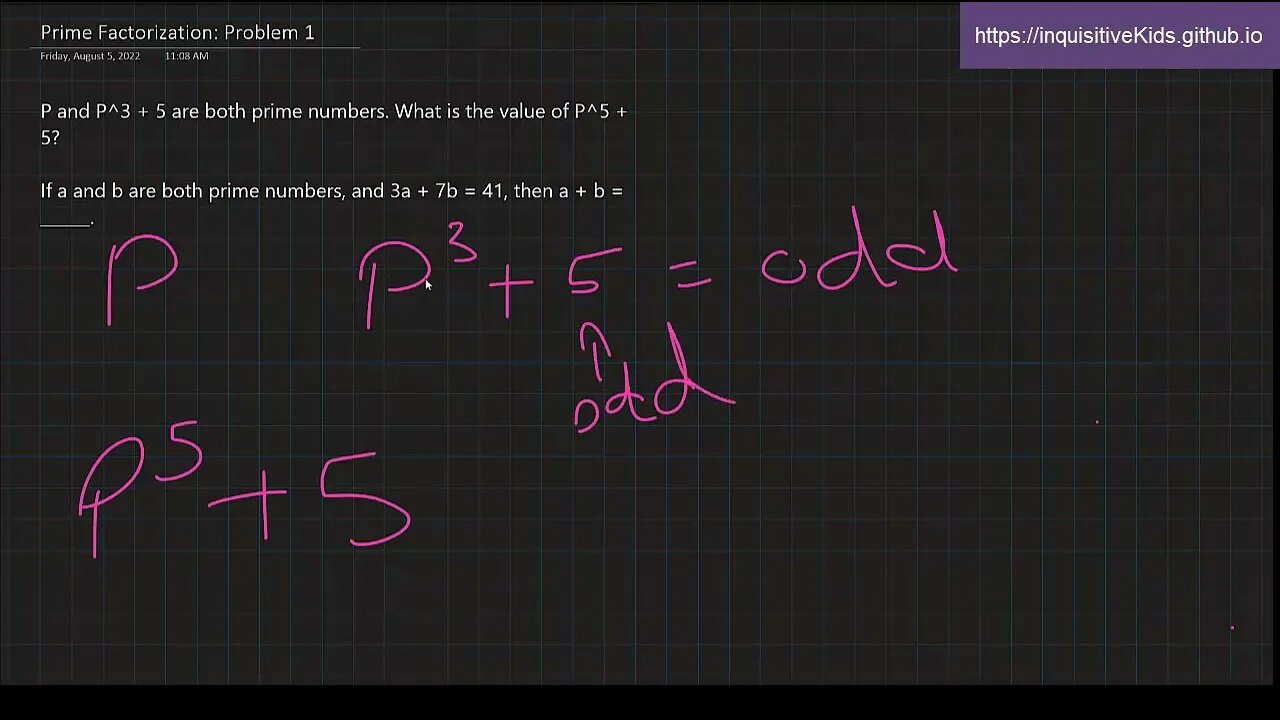 6th Grade Prime Factorization: Problem 1