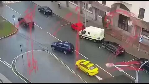 US Embassy Car Spotted In Moscow With Letter Z On It's Roof