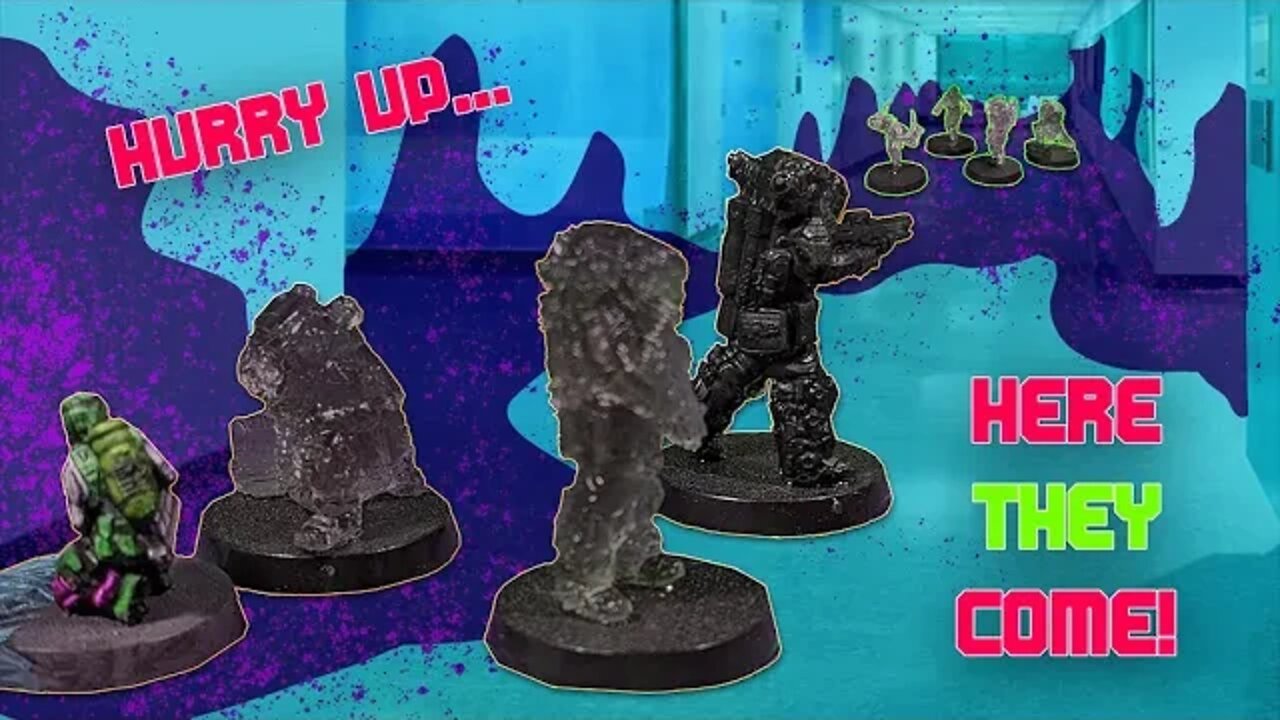 Printing out Unit9's July Patreon Minis