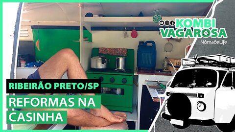 Decidimos refazer os móveis da KOMBI MOTORHOME - Construção Artesanal RIBEIRÃO PRETO/SP