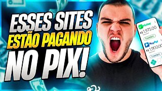 Como Ganhei R$792 VIA PIX Com Esses 2 SITES BRASILEIROS Sem Investir Nada (Ganhar Dinheiro Online)