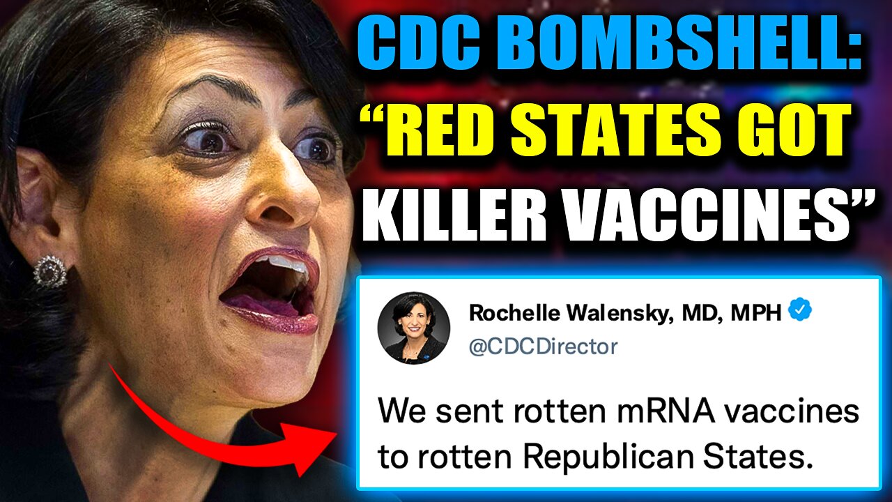 CDC Admits Red States Got "Rapid Kill" COVID Vaccine Batches