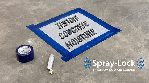 Testing Concrete Moisture