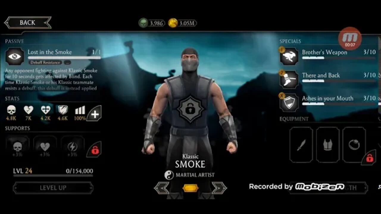Rain team first encounter with Smoke / MKXI mobile