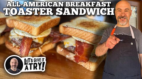 All-American Breakfast Toaster Sandwich | Blackstone Griddles