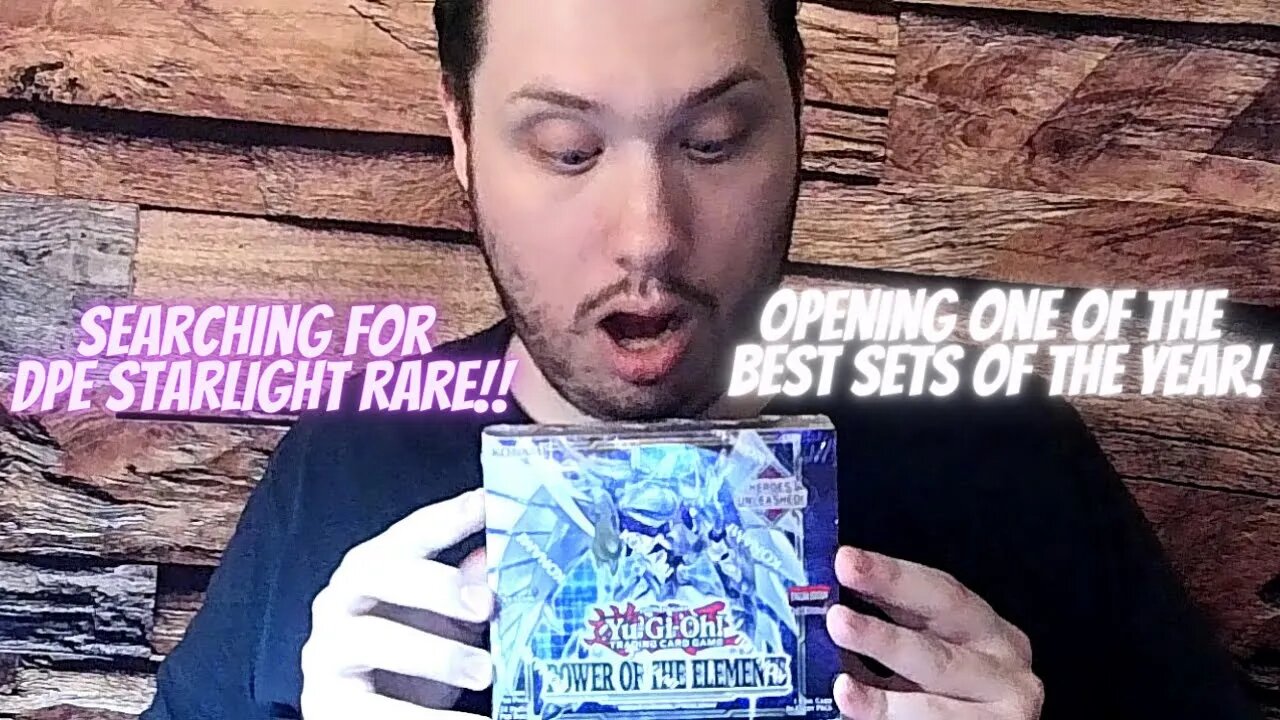 Opening the latest YUGIOH set: Power of the Elements!