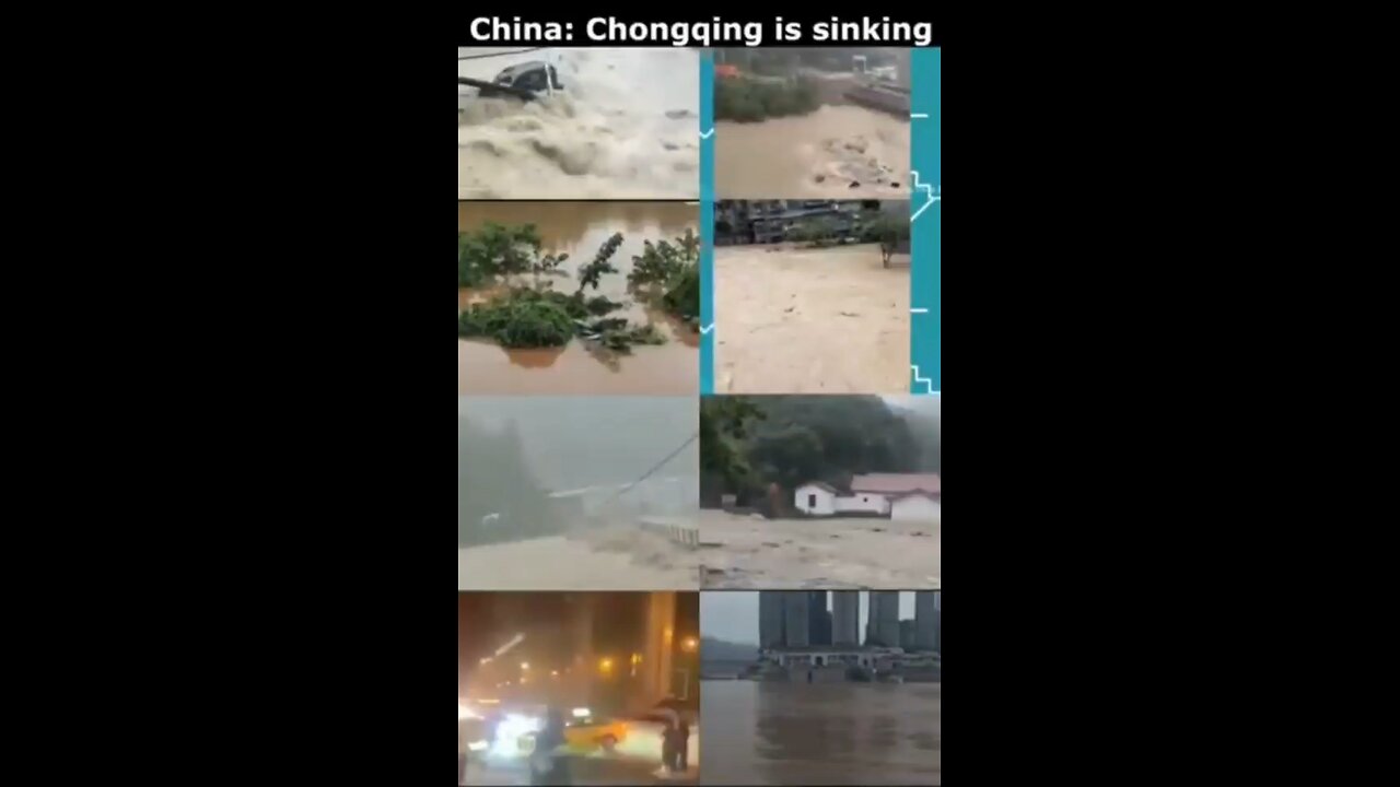 Reports are coming in that the 3 gorges dam in China 🇨🇳 has collapsed