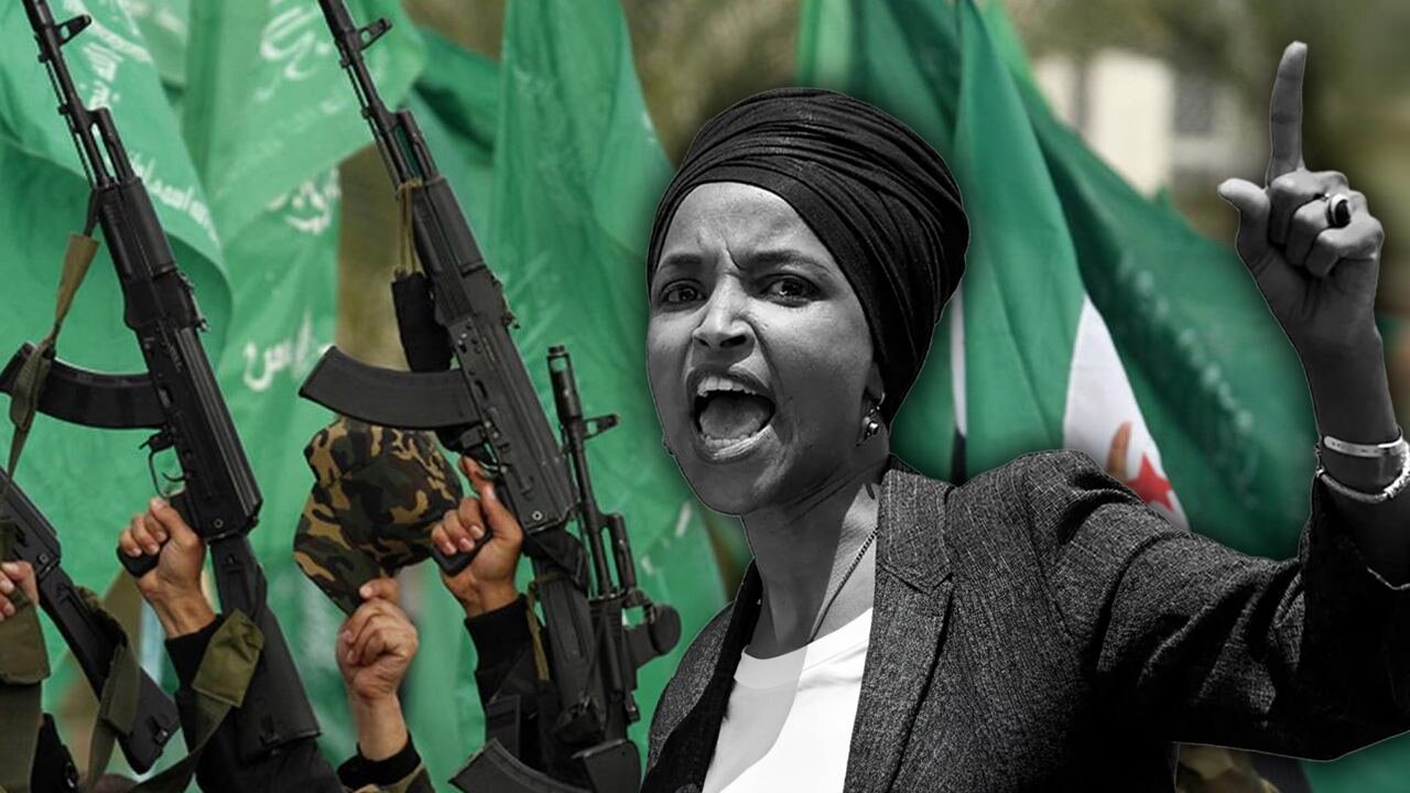 Ilhan Omar LOOMERED After Leaving Palestine Ceasefire Event!