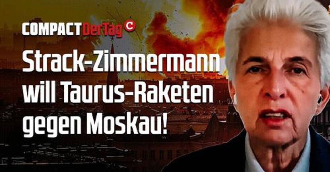 Strack-Zimmermann will Taurus-Raketen gegen Moskau!💥