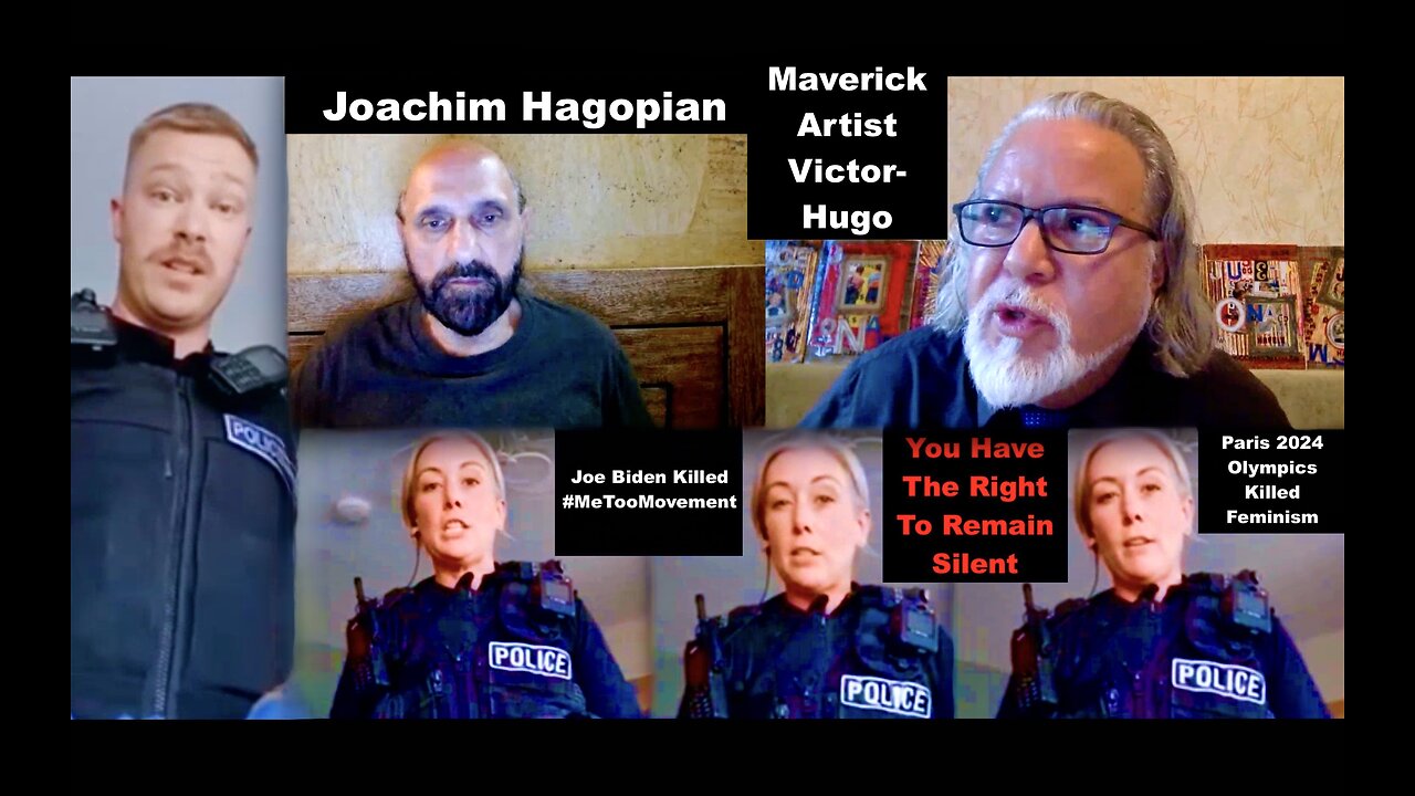 Joachim Hagopian Victor Hugo Cops Protect Criminals Where Have All The Feminists And Brave Men Gone