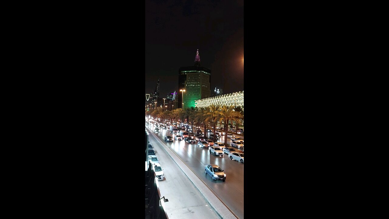 Beautiful Riyadh at night