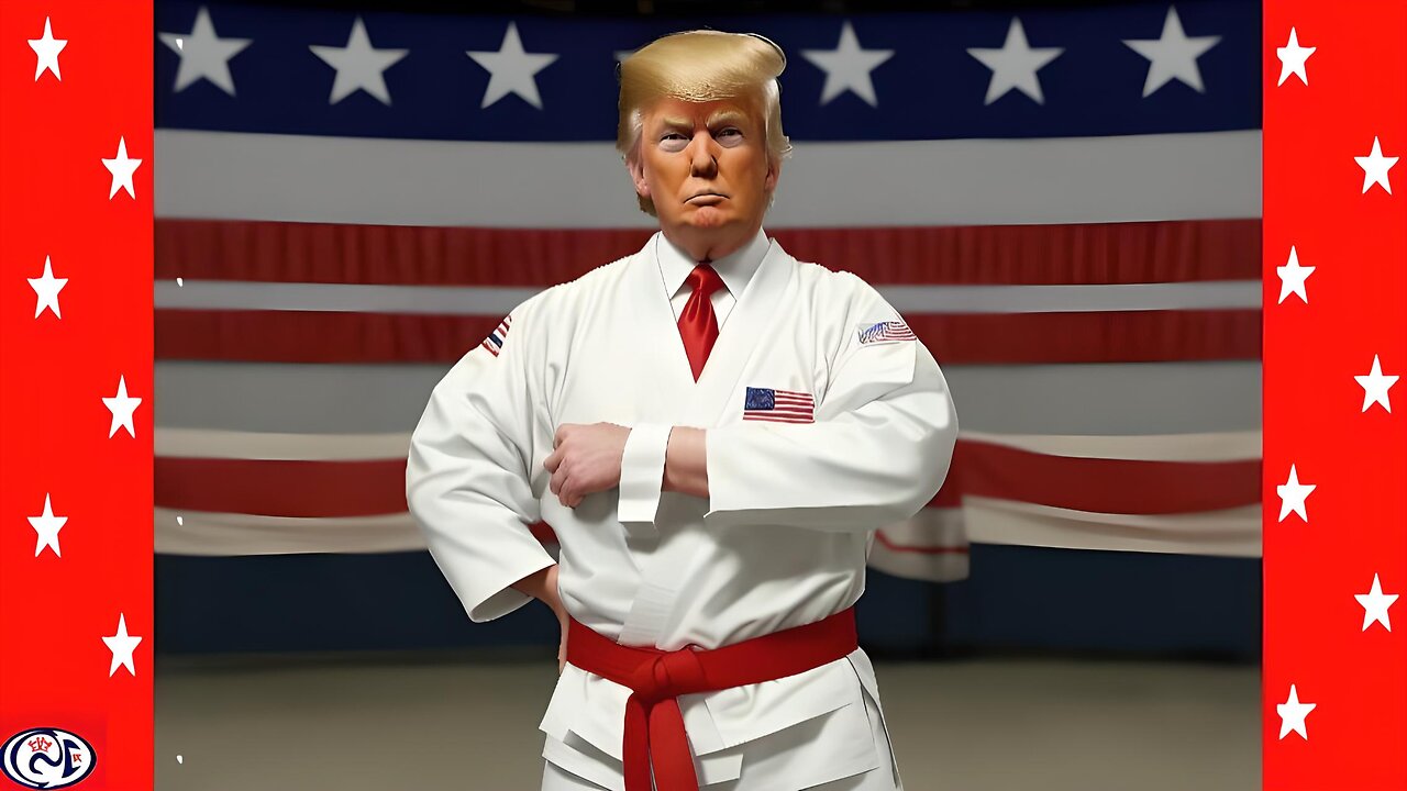 I asked AI to make a Donald Trump karate school commercial!