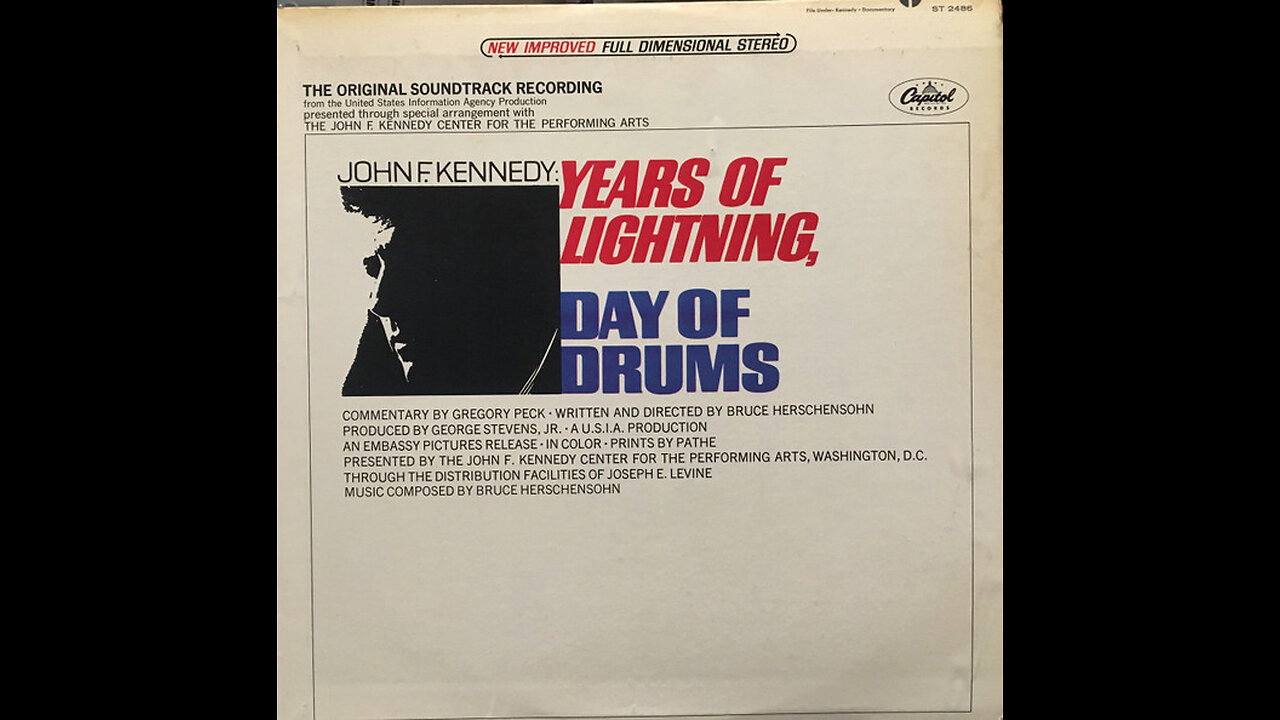 John F Kennedy: The Year of Lighting and the Day of Drums