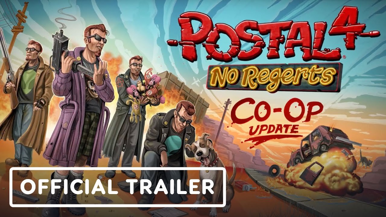 Postal 4: No Regerts - Official Co-Op Update Trailer | Realms Deep 2023