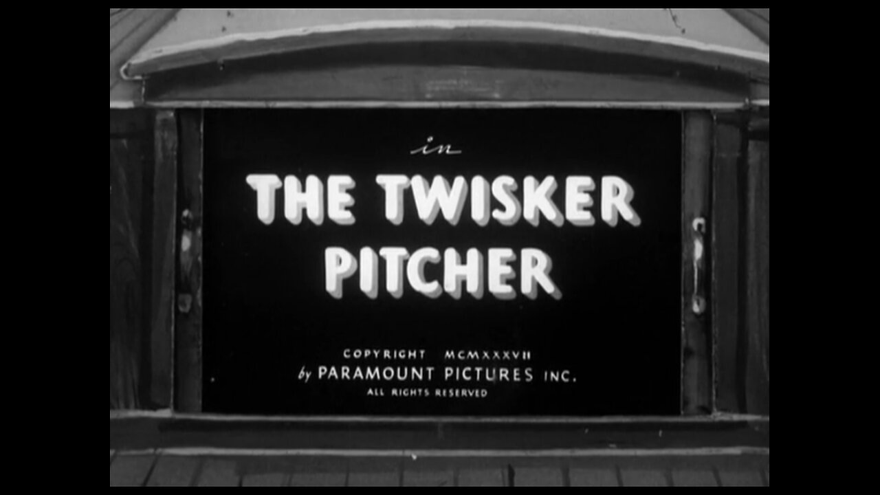 Popeye The Sailor - The Twisker Pitcher (1937)