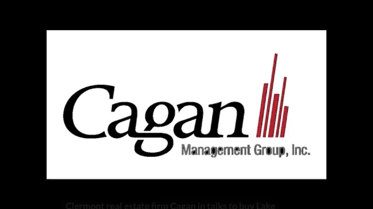 Clermont real estate firm ,Cagan, in talks to buy Lake County land | Real Estate