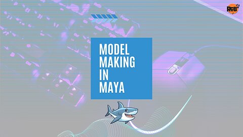 Shark Modeling in Maya 🎨🦈