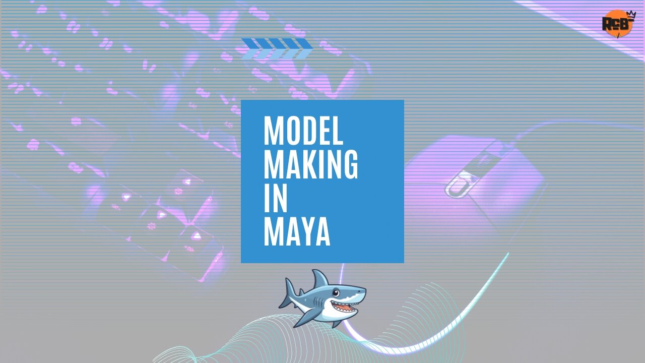 Shark Modeling in Maya 🎨🦈