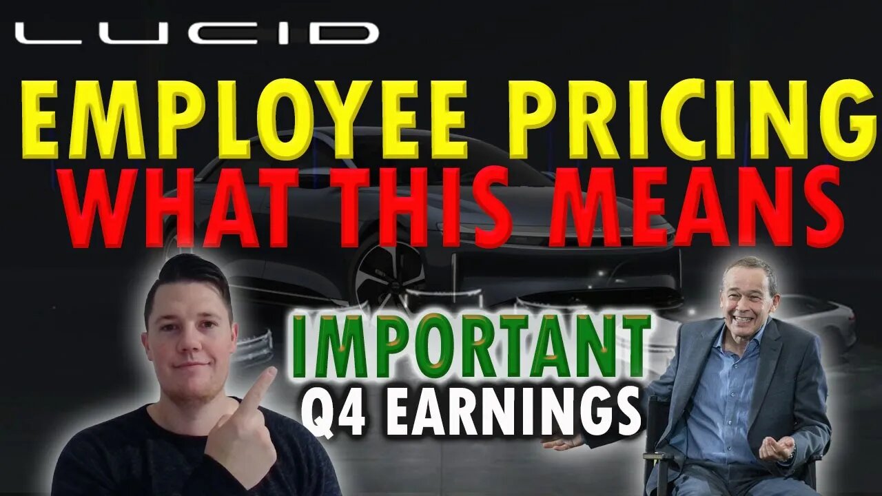 Lucid Launches Employee Pricing │ Why is Lucid STILL Going Down?! ⚠️ Must Watch $LCID