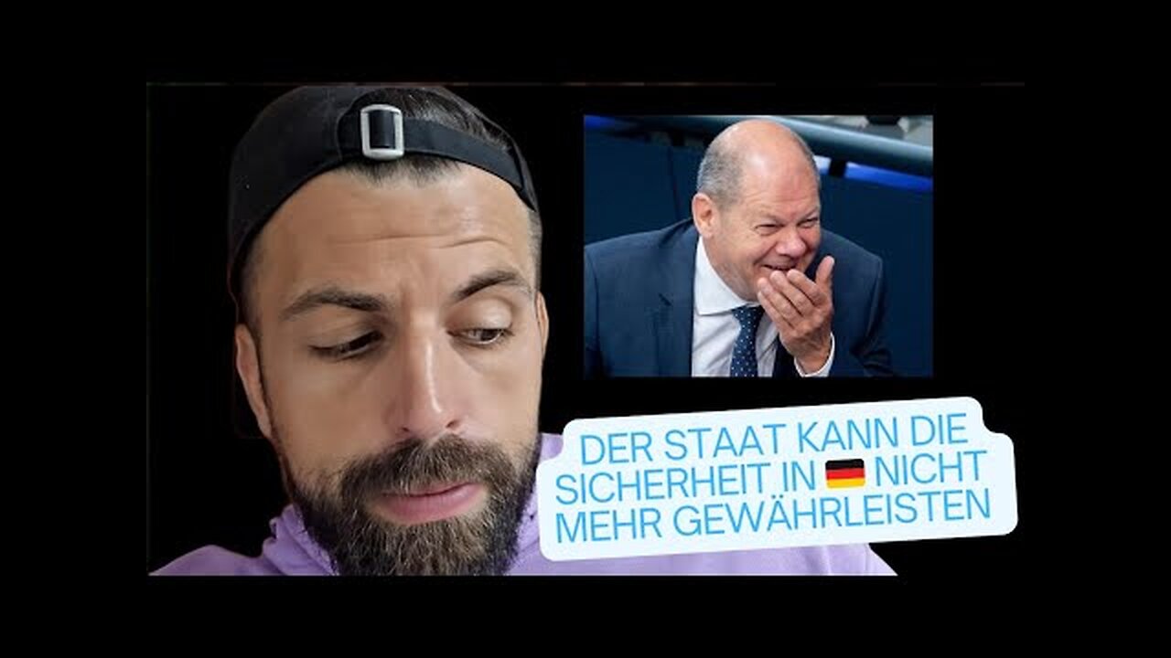 Scholz gibt offen zu, dass sie die Sicherheit in Deutschland nicht mehr gewährleisten können