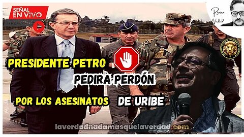 EN VIVO ✨ PRESIDENTE PETRO PEDIRÁ PERDÓN POR LOS CRÍMENES DE ALVARO URIBE VELEZ ✅