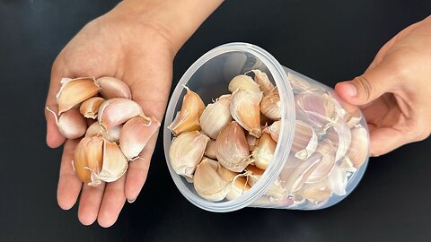 How to Easily Store Garlic for Over a Year (Simple Trick from an Expert Farmer) ， [Awesome]，Simple