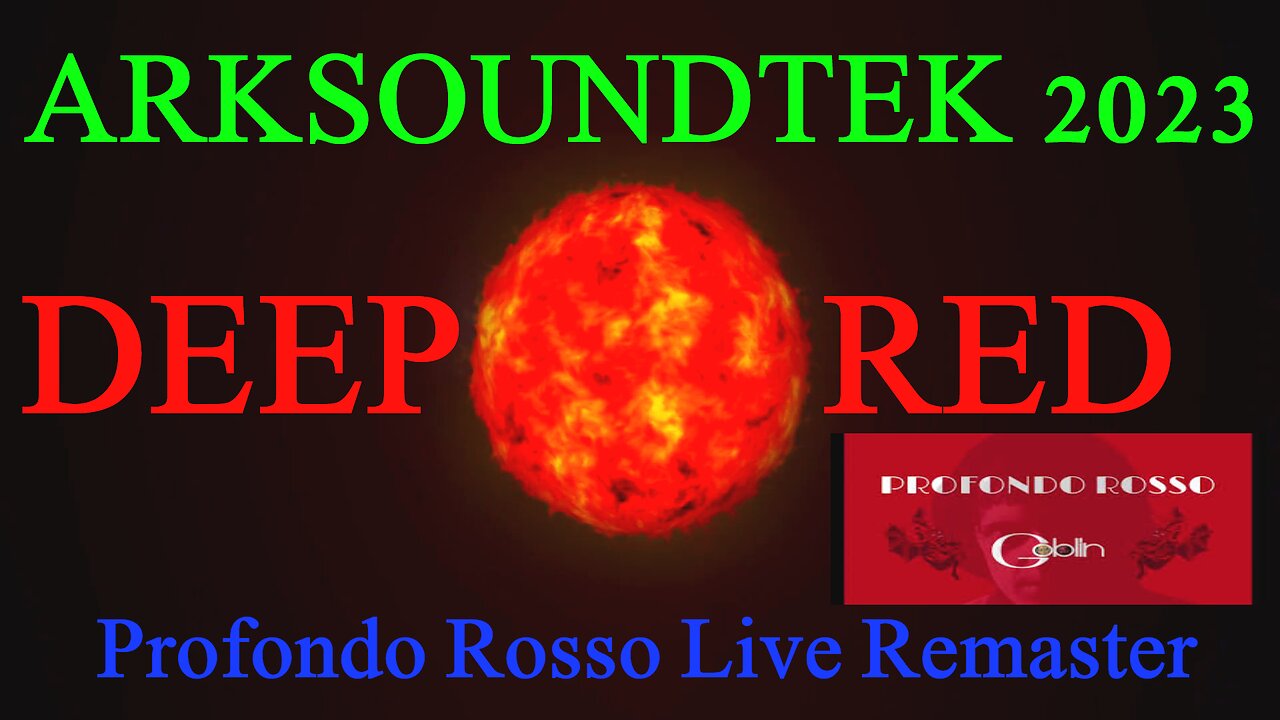 "DEEP RED" Rock Live Arksoundtek 2023