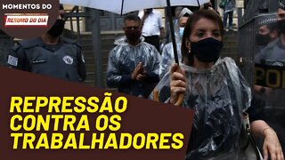 Presidenta da APEOSP é agredida em manifestação dos servidores | Momentos Resumo do Dia