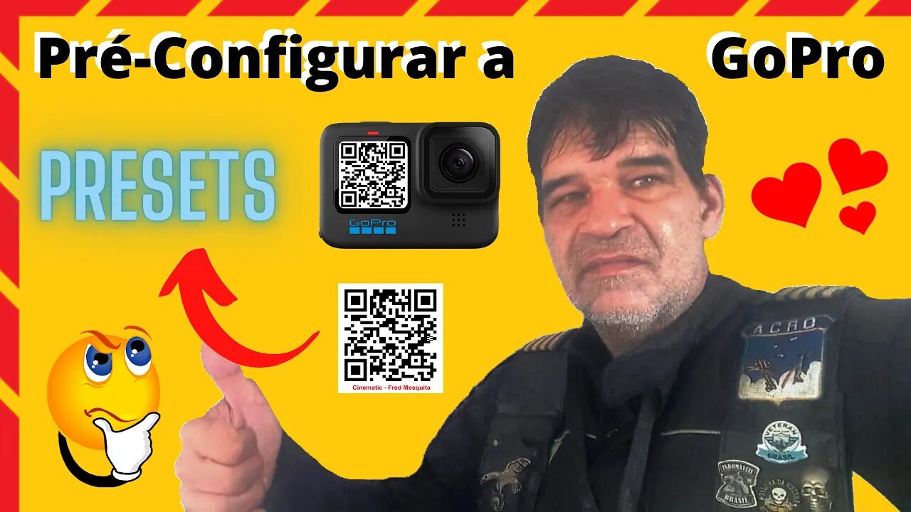 Crie Várias Configurações da Sua GoPro em Casa Por QRCODE e Use na Rua [ RÁPIDO e PRÁTICO ]
