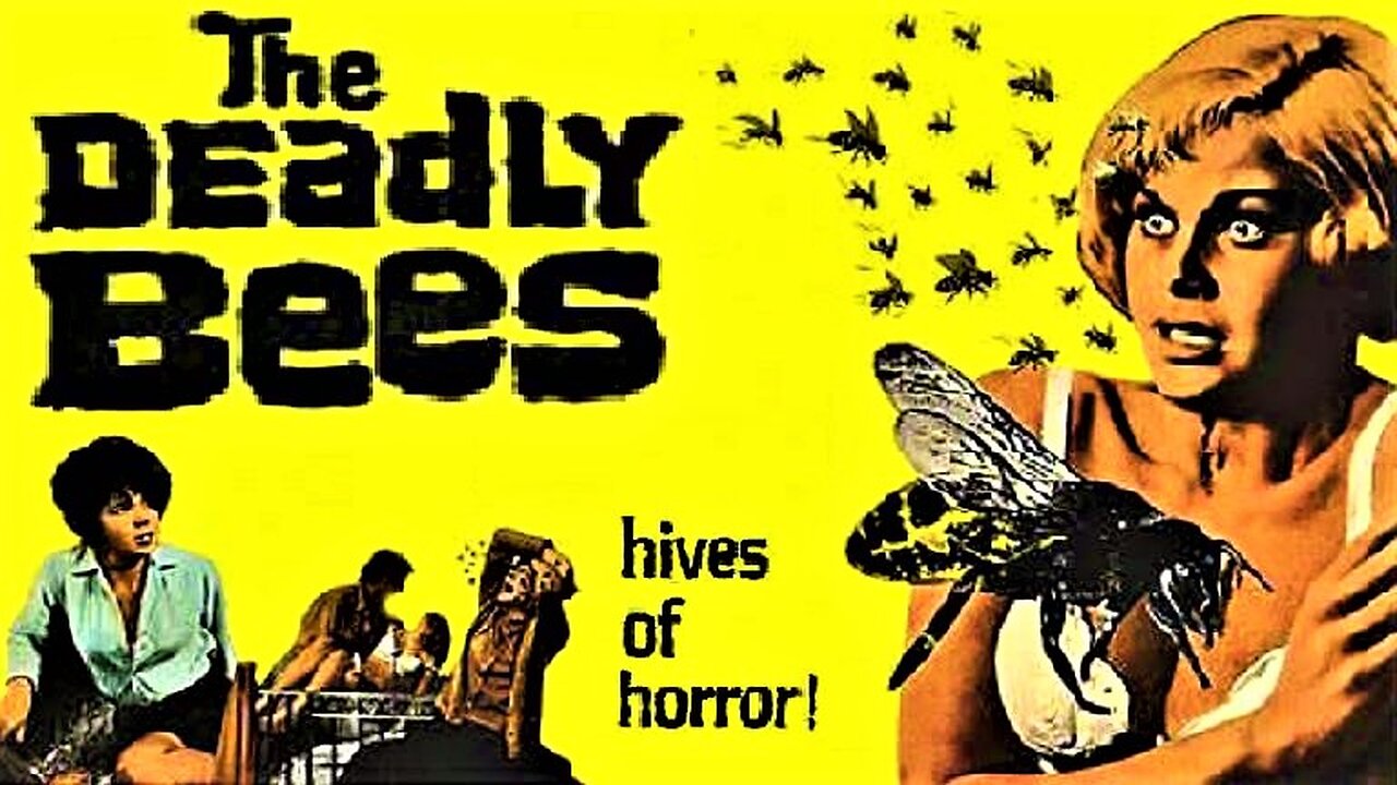 THE DEADLY BEES 1966 Demented Beekeeper Develops a Strain of Killer Bees FULL MOVIE HD & W/S