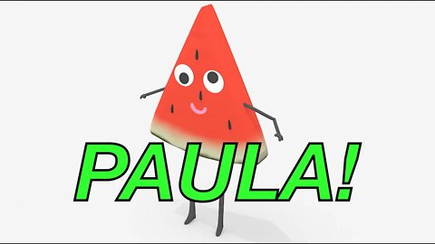 Happy Birthday PAULA! - WATERMELON Birthday Song