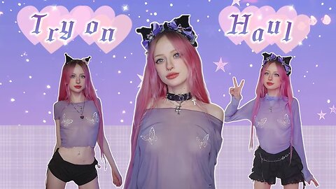 [4K] See-through Try On Haul: Semi-Transparent/See-through clothes | Very revealing clothes 2024