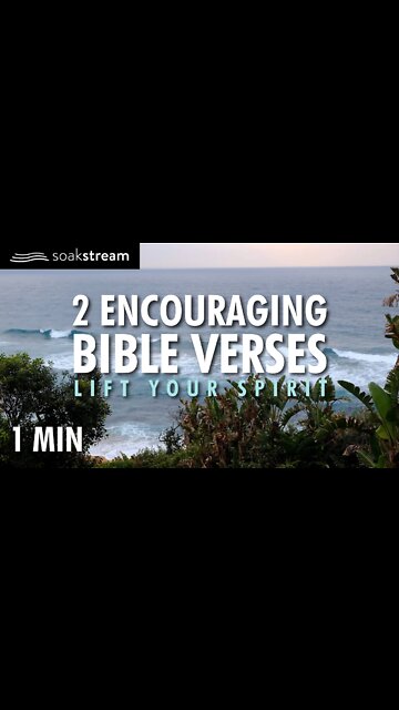 2 ENCOURAGING BIBLE VERSES | God's Word #shorts
