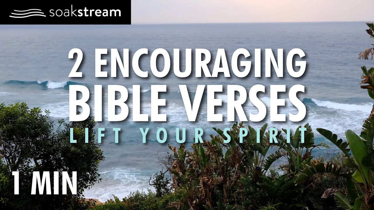 2 ENCOURAGING BIBLE VERSES | God's Word #shorts