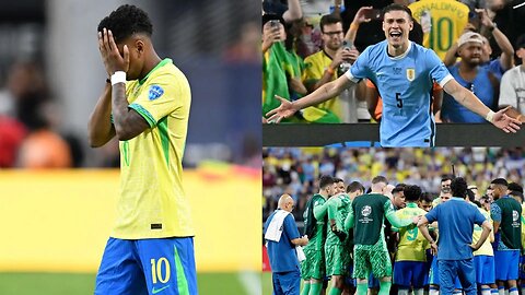 Copa America 2024 HIghlights: Brazil vs Uruguay