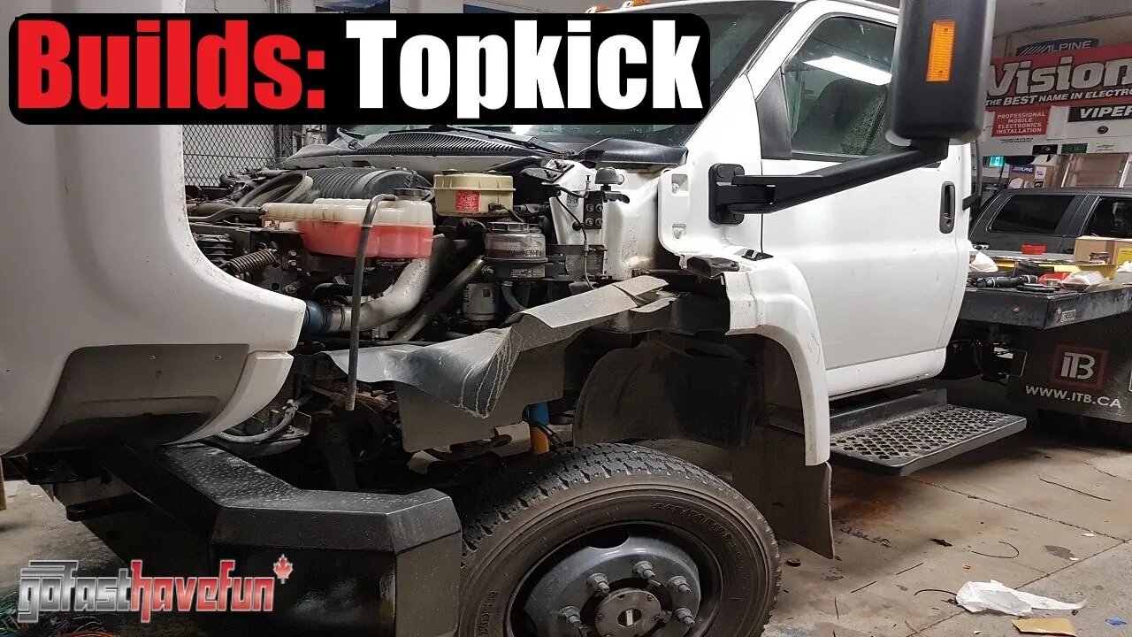 Builds: 2006 GMC TopKick C5500 Duramax Installing EVERYTHING! | AnthonyJ350