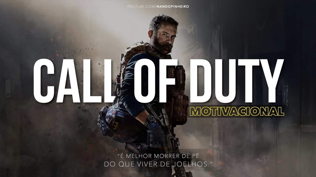 "APENAS OS MORTOS VIRAM O FIM DA GUERRA." CALL OF DUTY MOTIVACIONAL (COD)